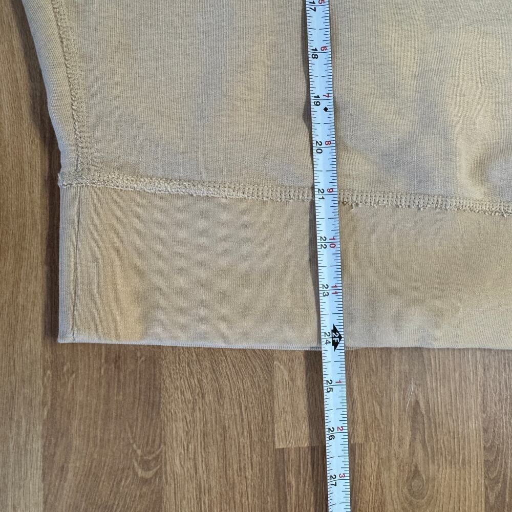 Rag & Bone Sweatshirt Womens M Beige Cotton Logo Crewneck Long Sleeve - Picture 10 of 14